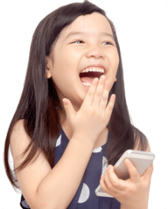 laughing girl